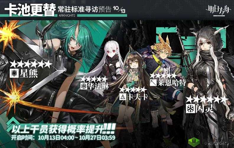 关键词，明日方舟与常驻标准寻访池的深度探索