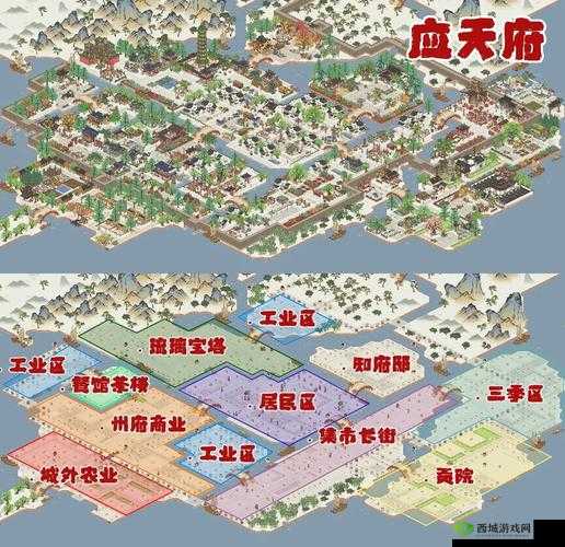江南百景图应天府怎么布局,建筑与城市布局介绍